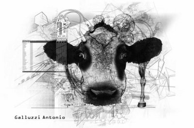 Modern Cow jigsaw puzzle