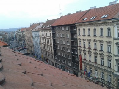 View from hotel, Prague
