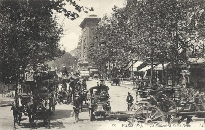 פאזל של Paris - Boulevard et Porte Saint-Denis