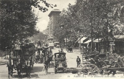 Paris - Boulevard et Porte Saint-Denis jigsaw puzzle