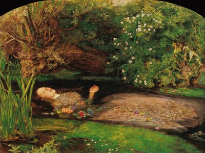 פאזל של Ophelia-Millais