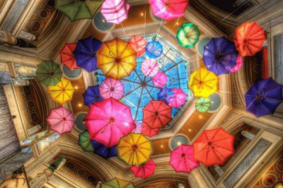 Umbrellas jigsaw puzzle