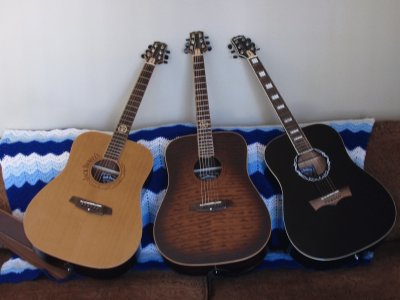 3 Jack Daniels Guitars
