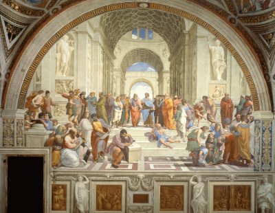 פאזל של The school of Athens