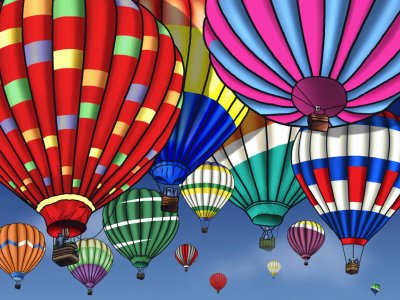 Hot Air Balloons jigsaw puzzle