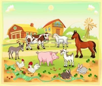 animales de granja