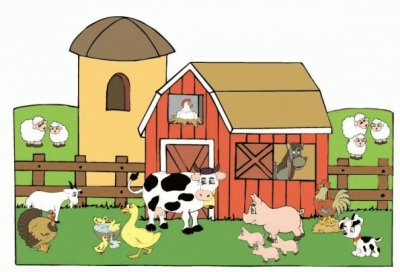 animales de granja jigsaw puzzle