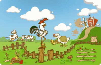 animales de granja jigsaw puzzle