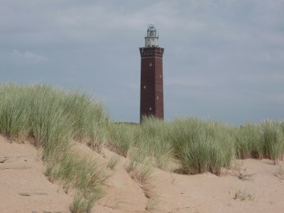 Lighthouse in the dunes jigsaw puzzle