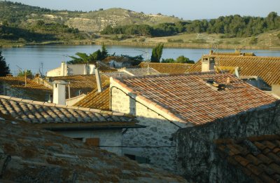 Peyriac rooftops jigsaw puzzle