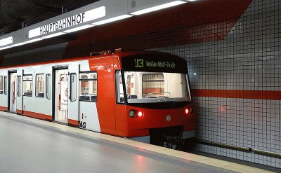 Nuremburg Metro train