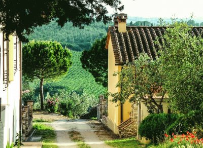 Tuscan lane jigsaw puzzle