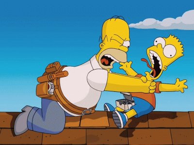 homero estrangulando a bart