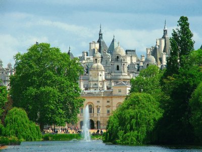 Horseguards Parade from St James Park