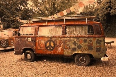 פאזל של bus hippie