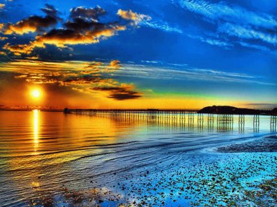 coucher de soleil jigsaw puzzle