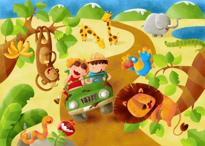 mural safari