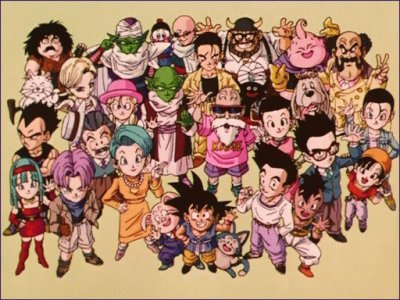 פאזל של dragon ball personajes