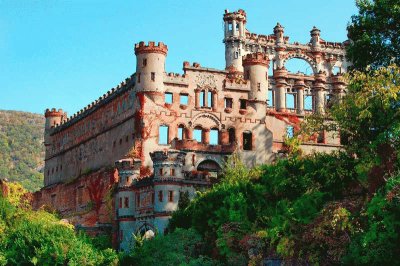 Castillo Bannerman. Isla Pollepel, Nueva York jigsaw puzzle