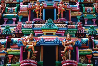 פאזל של temple towers, india