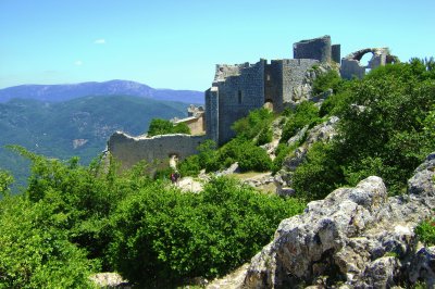 Peyrepertuse Ruins France jigsaw puzzle