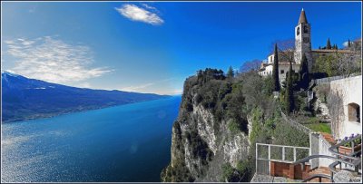 פאזל של Tremosine,Lago di Garda, Italia