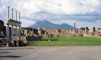 פאזל של forum pompeii