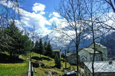 Spring in the mountains