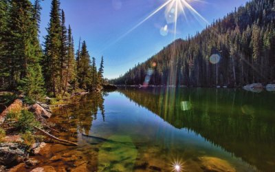 Bouncing Sun Rays