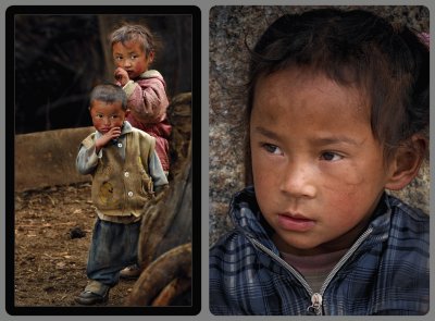 פאזל של Tibetan portraits