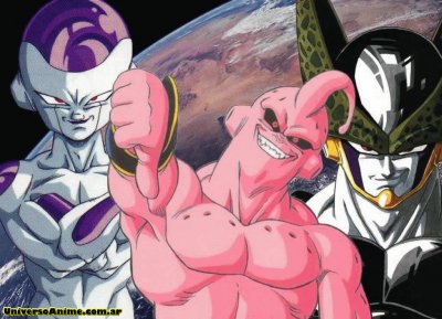 פאזל של freezer, buu, cell