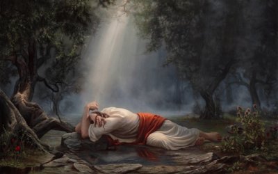 פאזל של Jesus in the Wilderness