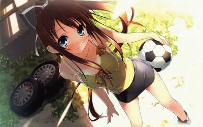 Futbol Girl jigsaw puzzle