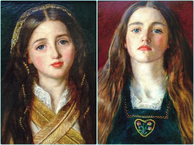 Millais portraits Getty Centre LA