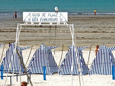 Playa de Dinard (Francia)