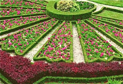 Jardines Castillo de Angers (Francia)
