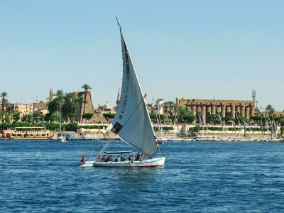 Dhow on the Nile jigsaw puzzle