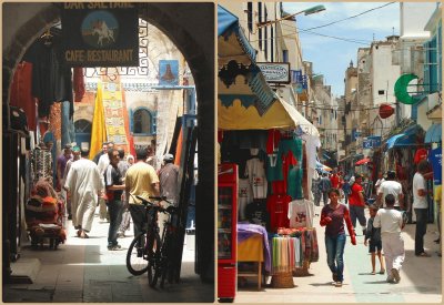 Essaouira street scenes jigsaw puzzle