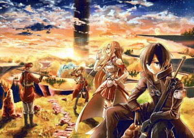 Sword art online jigsaw puzzle