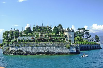 Isola Bella gardens jigsaw puzzle