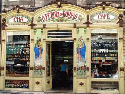 Antigua tienda en Oporto