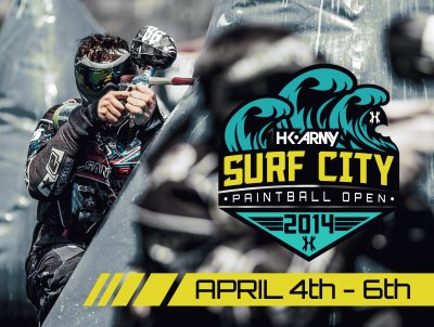 פאזל של 2014 Surf City USA Paintball Open-Huntington Beach