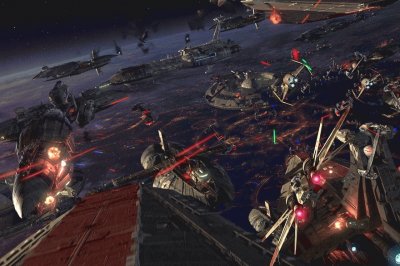 Batalla de Coruscant jigsaw puzzle