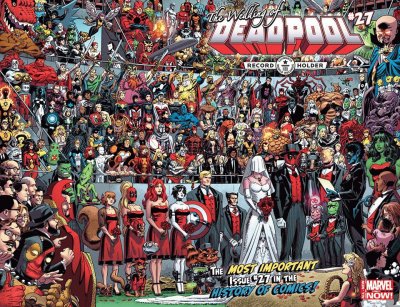 La boda de Deadpool jigsaw puzzle