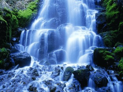 פאזל של Crystal Waterfall