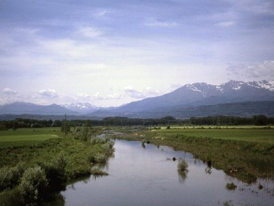 פאזל של Il torrente Chiusella in pianura