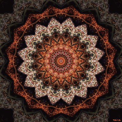 - mandala para o  signo de capricÃ³rnio
