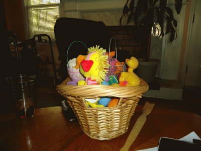 Easter basket jigsaw puzzle