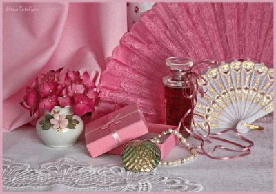 פאזל של Pretty Pink Harmony-Still Life