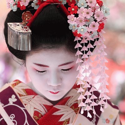 Glamorous Geisha Girl-Japan
